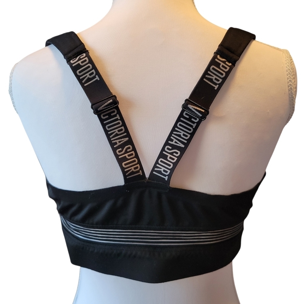 VSX Victoria's Secret Sport Black Incredible Knockout Ultra Max Sports Bra - Picture 2 of 4